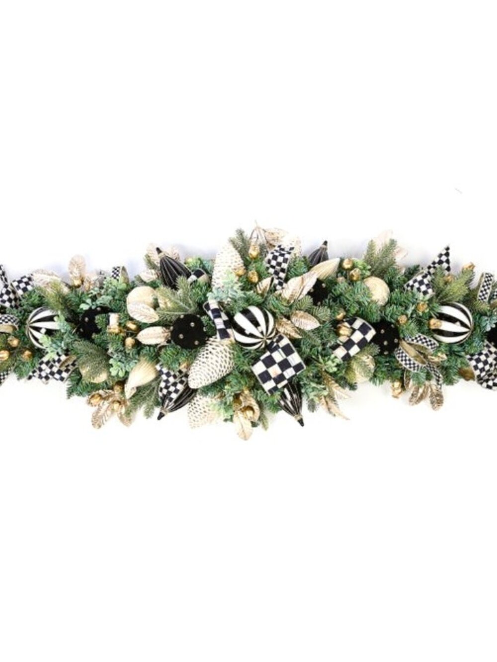 Mackenzie Childs Courtly Noel Illuminated Mantel Arrangement #: 35509-1260 NIB